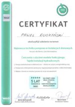 Certyfikat firmy Wilo